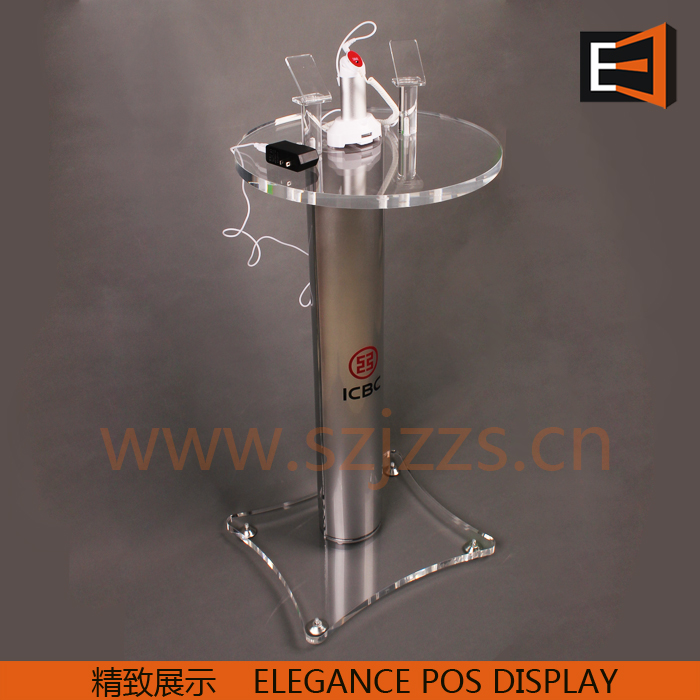 工商銀行亞克力手機展臺展示架 工商銀行亞克力手機展臺展示架