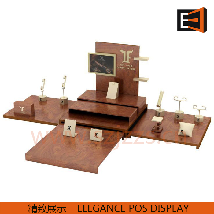 高檔木質手表展示架