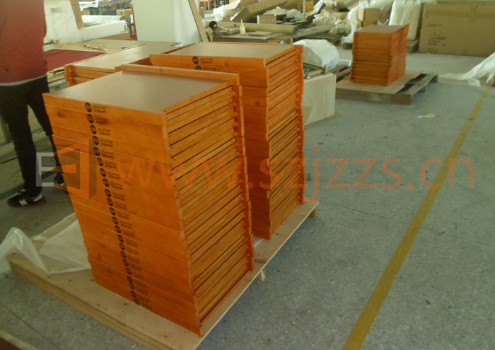 木制展示架層板噴漆 木制展示架層板噴漆