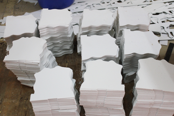 PVC板切割完成 PVC板切割完成