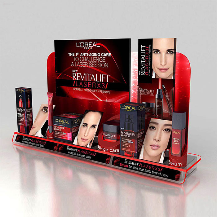 高檔時尚化妝品展示架定制 高檔時尚化妝品展示架定制