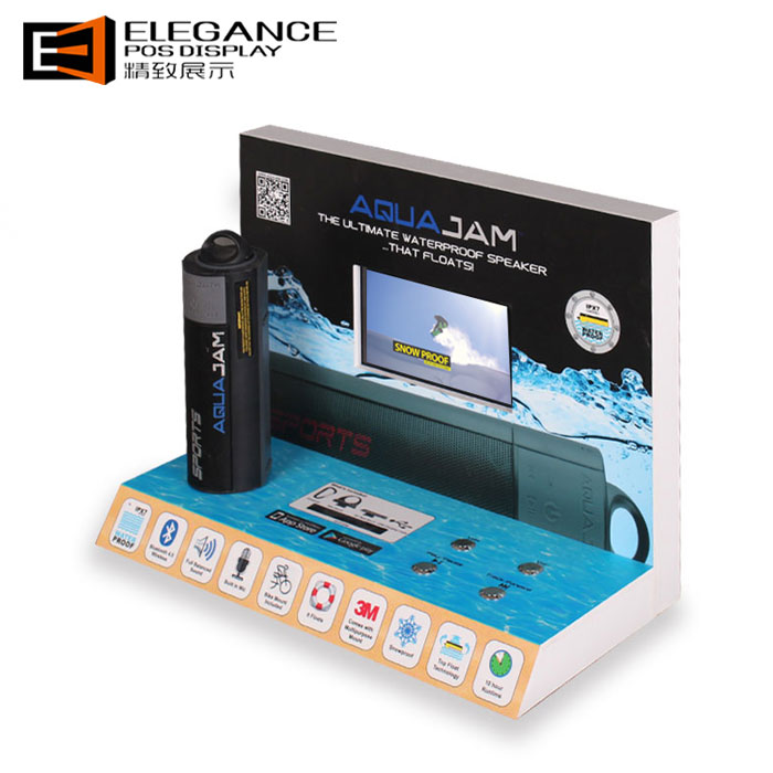 LCD帶播放功能EPVC音箱展示架 LCD帶播放功能EPVC音箱展示架