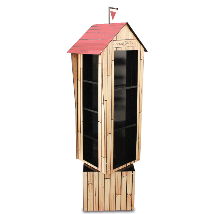 可旋轉圖書館書架/創意小房子書架展示架 可旋轉圖書館書架/創意小房子書架展示架